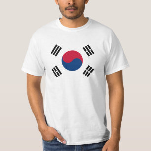 T-shirt Drapeau de la Corée du Sud - 태극기 - 대한