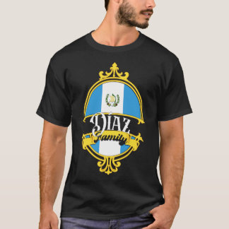 T-shirt Drapeau de la famille Diaz Guatemala
