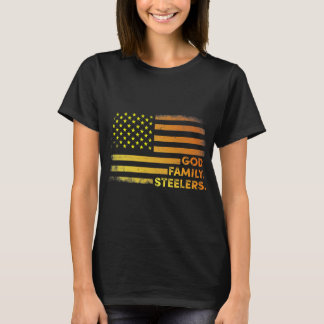 T-shirt Drapeau de la famille Dieu Pro Us