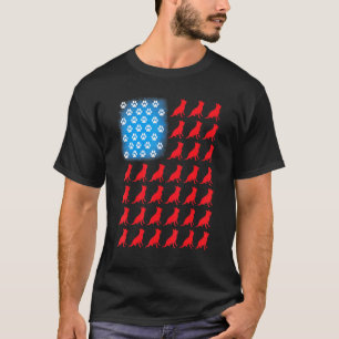 T-shirt Drapeau de la fête de l'indépendance américaine Pa