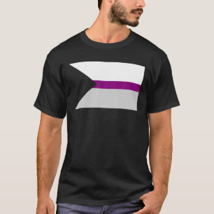 T-shirt Drapeau de la fierté - Demisexuel semi-sexuel