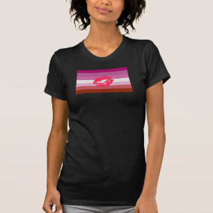 T-shirt Drapeau de la fierté lesbienne