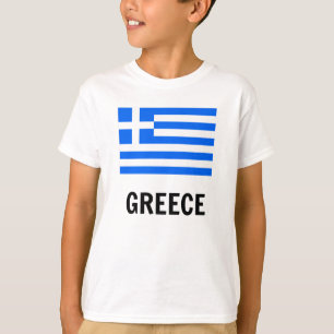 T-shirt Drapeau de la Grèce