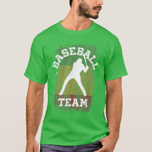 T-shirt Drapeau de la Guinée de baseball Joueuse de softba