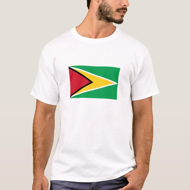 T-shirt Drapeau de la Guyane (Devant)