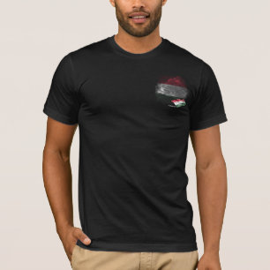 T-shirt Drapeau de la Hongrie
