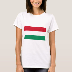 T-shirt Drapeau de la Hongrie