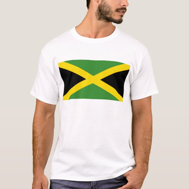 T-shirt Drapeau de la Jamaïque (Devant)