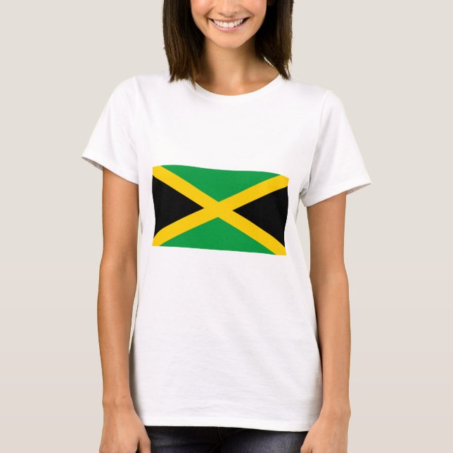 T-shirt Drapeau de la Jamaïque (Devant)