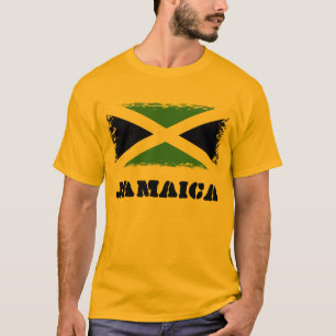 T-shirt drapeau de la Jamaïque