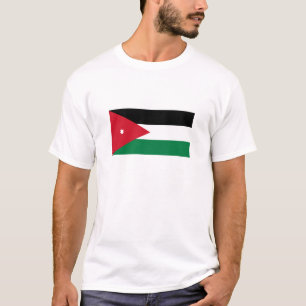 T-shirt Drapeau de la Jordanie