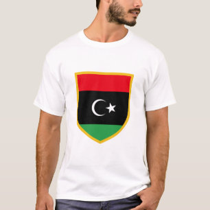 T-shirt Drapeau de la Libye