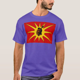 T-shirt Drapeau de la Mohawk Warrier Society