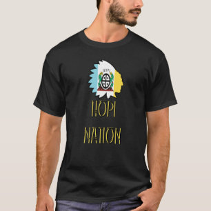 T-shirt Drapeau de la nation Hopi Indigène de l'Amérique