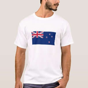 T-shirt Drapeau de la Nouvelle-Zélande