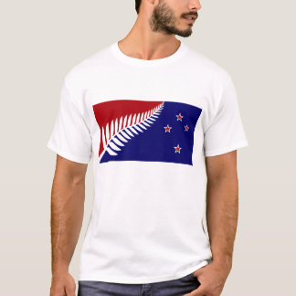 T-shirt Drapeau de la Nouvelle Zélande