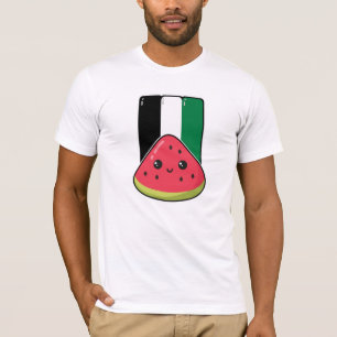 T-shirt Drapeau de la Palestine mignonne avec Palestin san