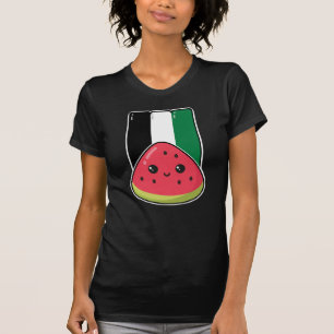 T-shirt Drapeau de la Palestine mignonne avec Palestin san