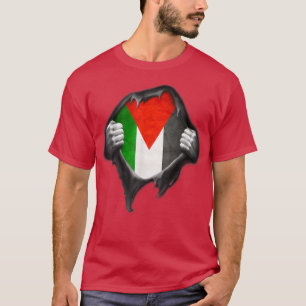 T-shirt Drapeau de la Palestine T