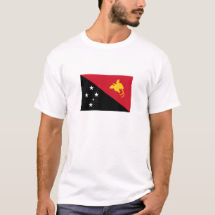 T-shirt Drapeau de la Papouasie-Nouvelle-Guinée
