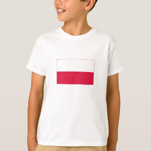 T-shirt Drapeau de la Pologne