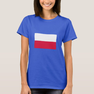 T-shirt Drapeau de la Pologne