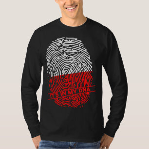 T-shirt Drapeau de la Pologne dans mon ADN polonais