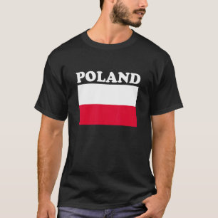 T-shirt Drapeau de la Pologne Fierté Patrimoine Polska Rac