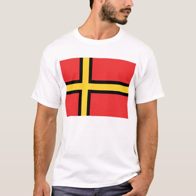 T-shirt Drapeau de la Rép. Féd. d'Allemagne (proposition (Devant)