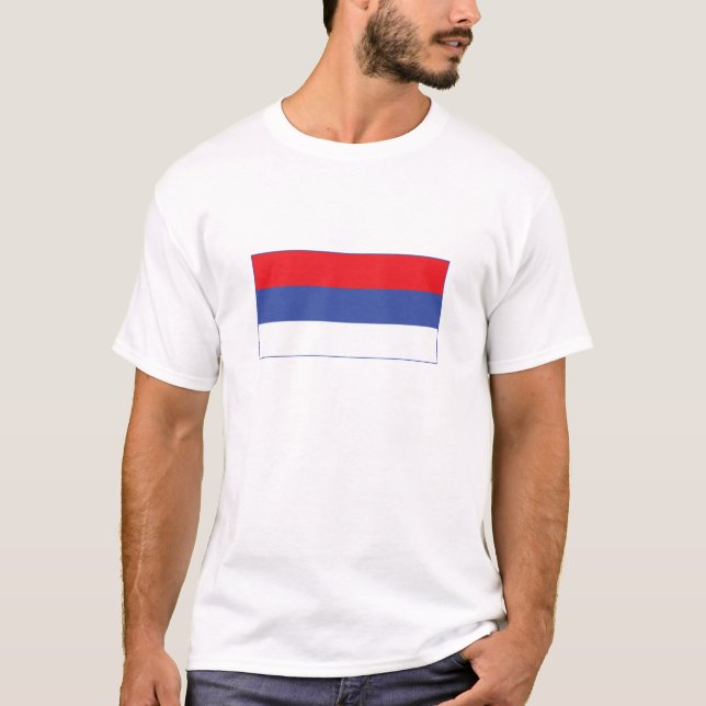 T-shirt Drapeau de la Republika Srpska (Devant)