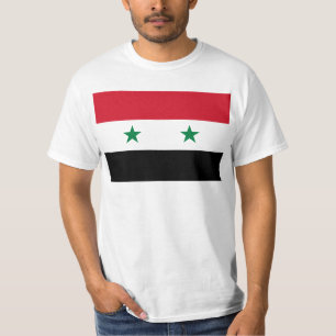 T-shirt Drapeau de la République arabe syrienne - Drapeau