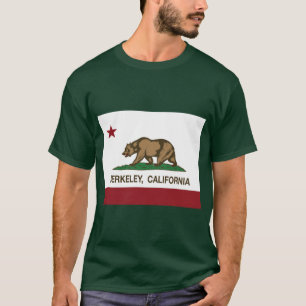 T-shirt Drapeau de la République de Berkeley Californie