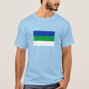 T-shirt Drapeau de la République de Komi