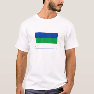 T-shirt Drapeau de la République de Komi