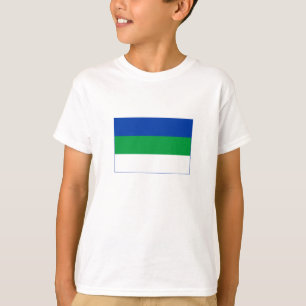 T-shirt Drapeau de la République de Komi