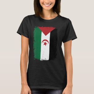T-shirt Drapeau de la République démocratique arabe sahrao