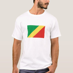 T-shirt Drapeau de la République du Congo