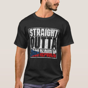 T-shirt Drapeau de la République Tchèque