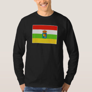 T-shirt Drapeau de La Rioja Fierté nationale Souvenir