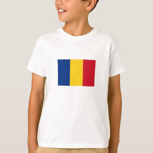 T-shirt Drapeau de la Roumanie