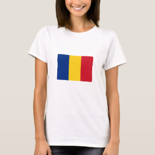 T-shirt Drapeau de la Roumanie