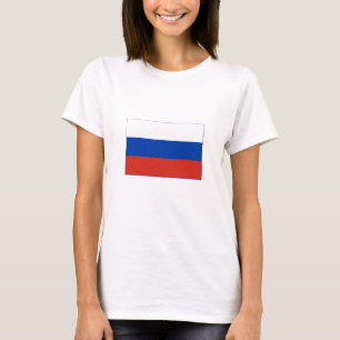 T-shirt Drapeau de la Russie