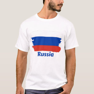 T-shirt Drapeau de la Russie