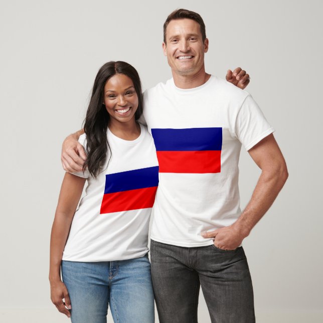 T-shirt Drapeau de la Russie (Unisexe)