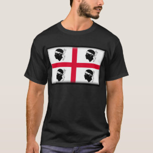 T-shirt Drapeau de la Sardaigne (Italie)