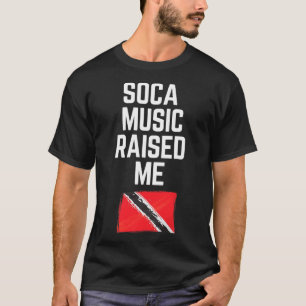 T-shirt Drapeau de la Soca Trini Fide Trinité-et-Tobago