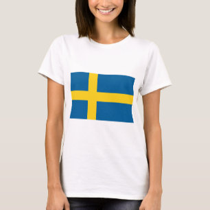 T-shirt Drapeau de la Suède