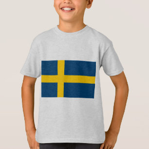T-shirt Drapeau de la Suède