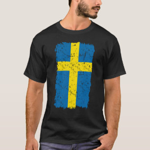 T-shirt Drapeau de la Suède