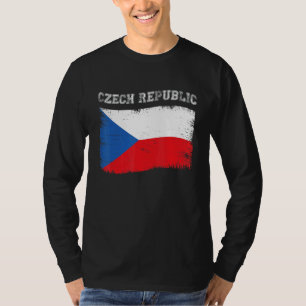 T-shirt Drapeau de la Tchéquie Destination touristique de 